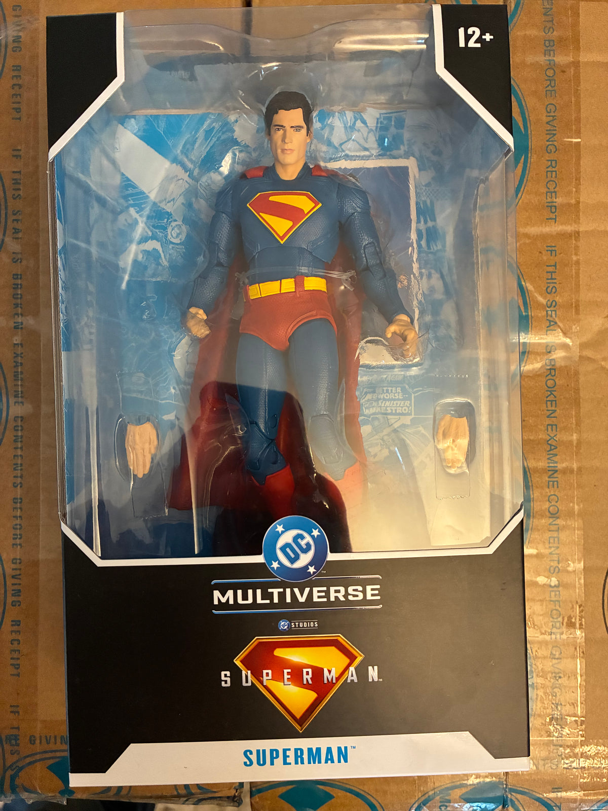Superman Movie 3 figure Lot