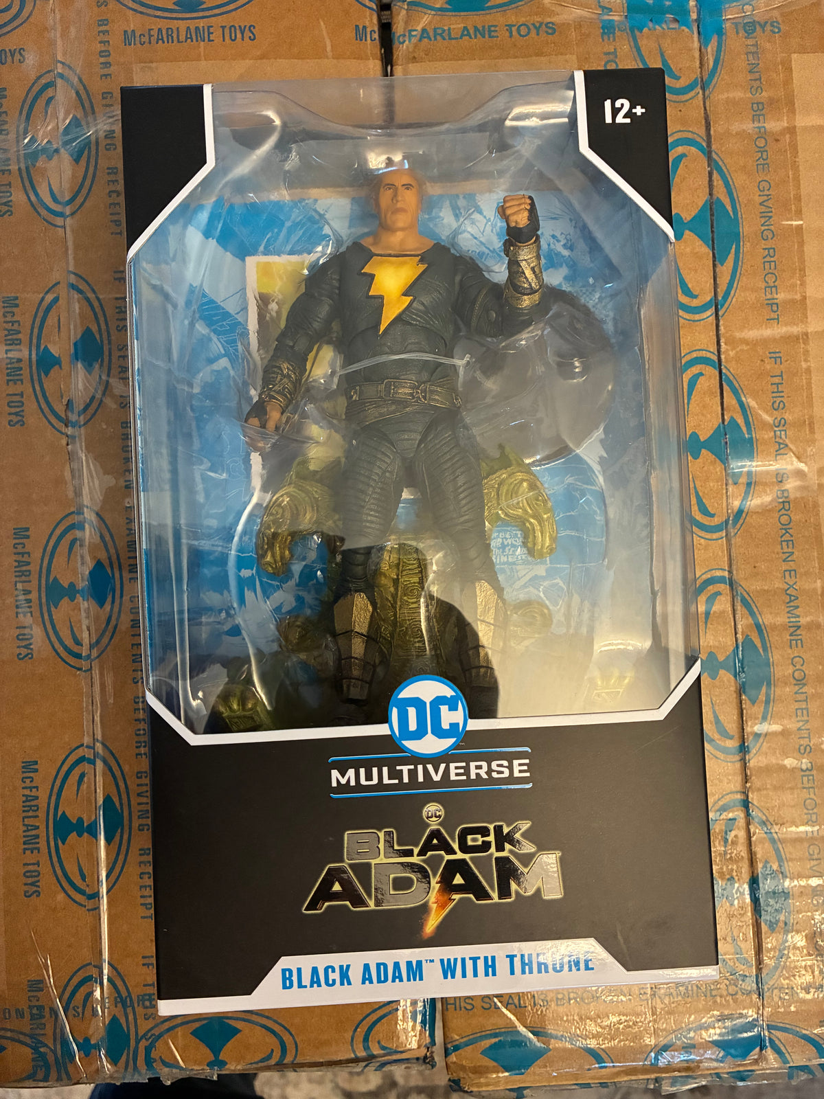 Black Adam with Throne
