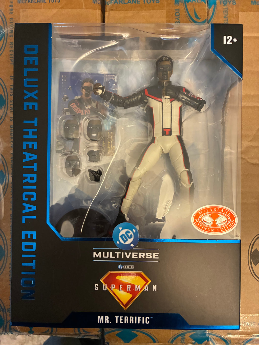 Superman Deluxe Movie 6 figure Lot