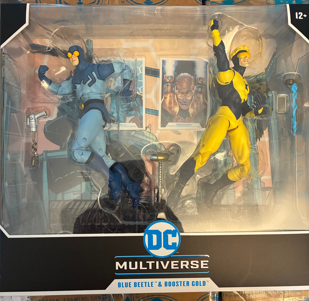 Blue Beetle and Booster Gold