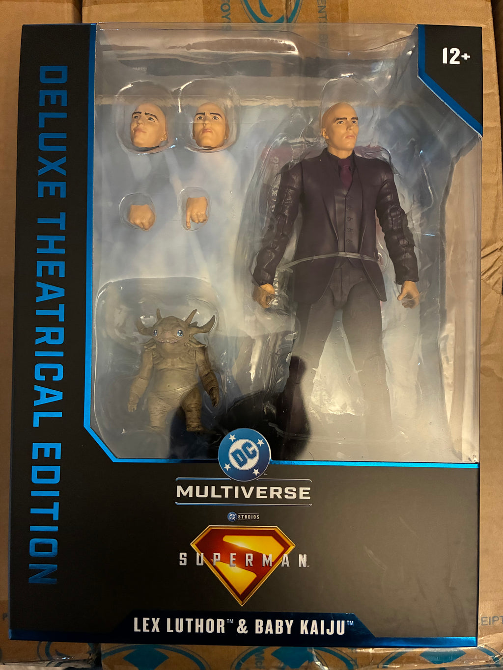 Superman Deluxe Movie 6 figure Lot