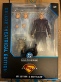 Superman Deluxe Movie 6 figure Lot