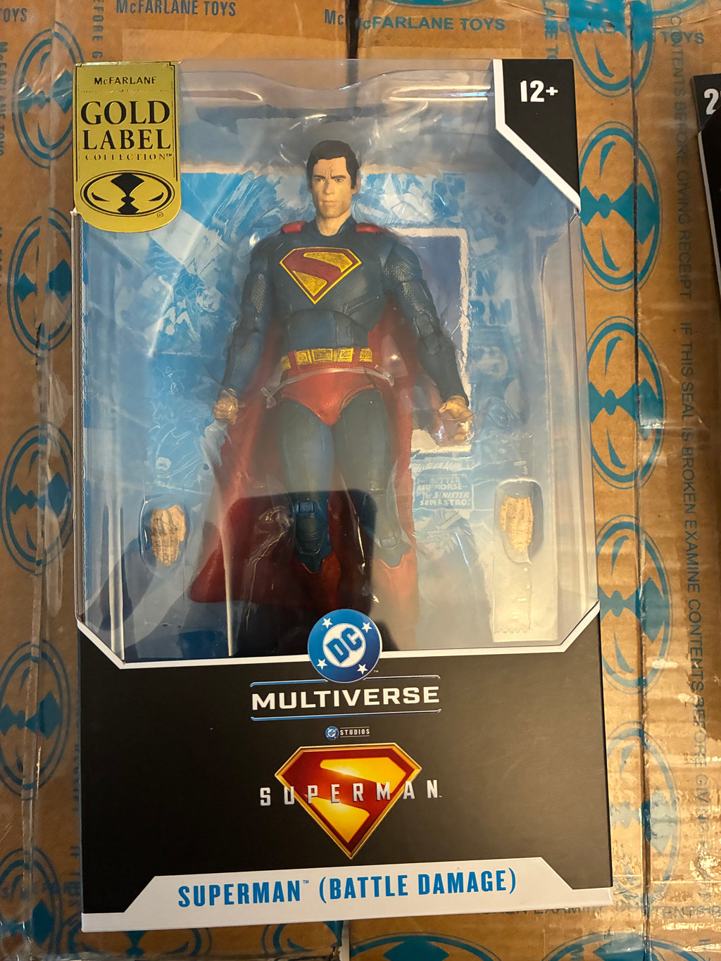 Superman Movie 3 figure Lot