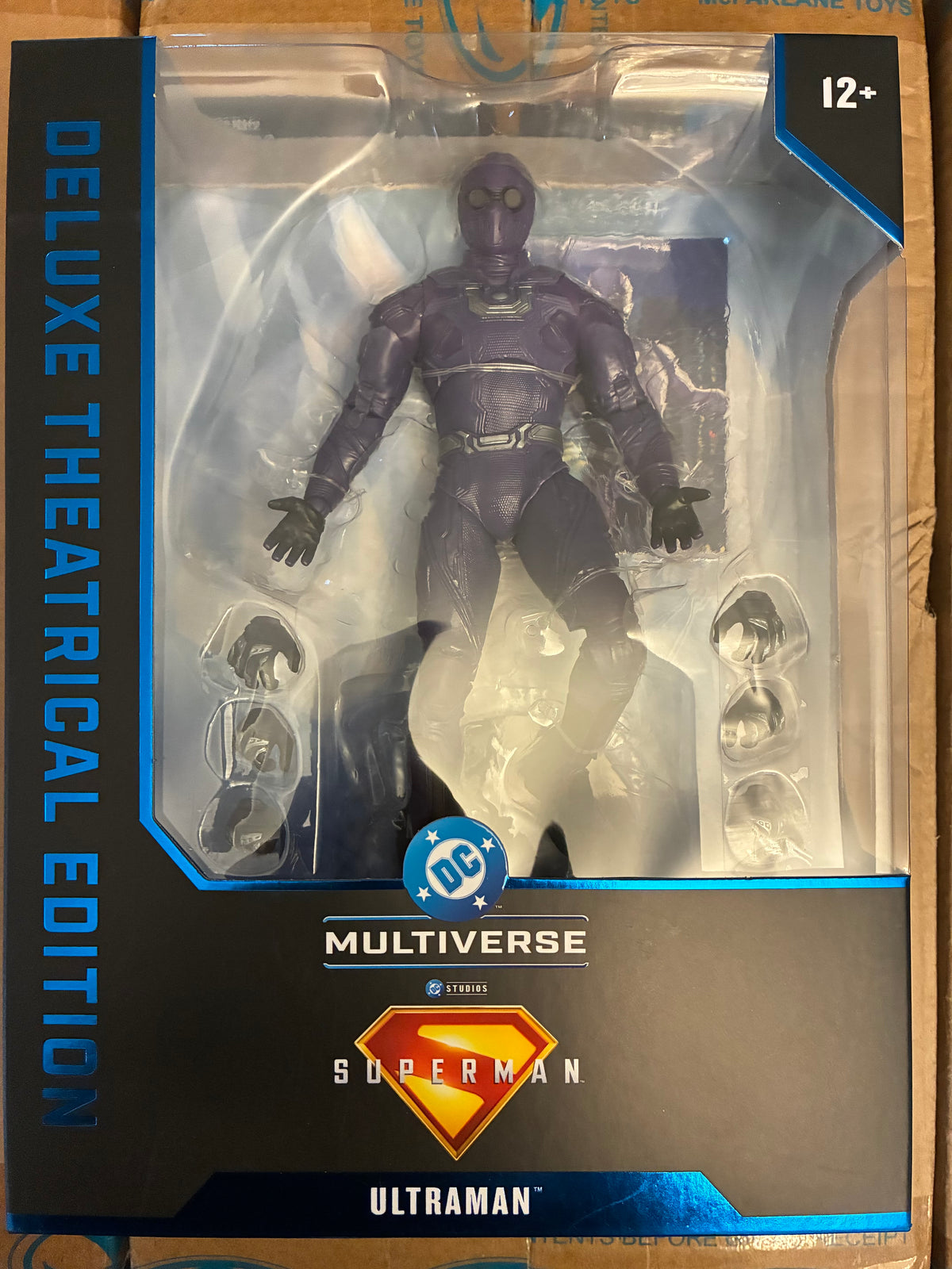 Superman Deluxe Movie 6 figure Lot